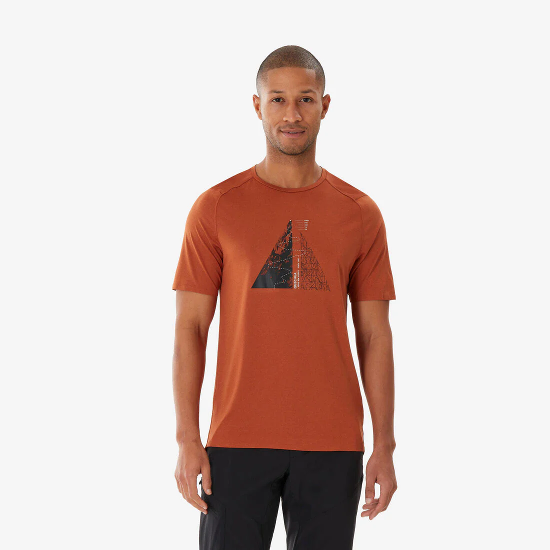 Men's MH500 short-sleeved hiking t-shirt - Image 2