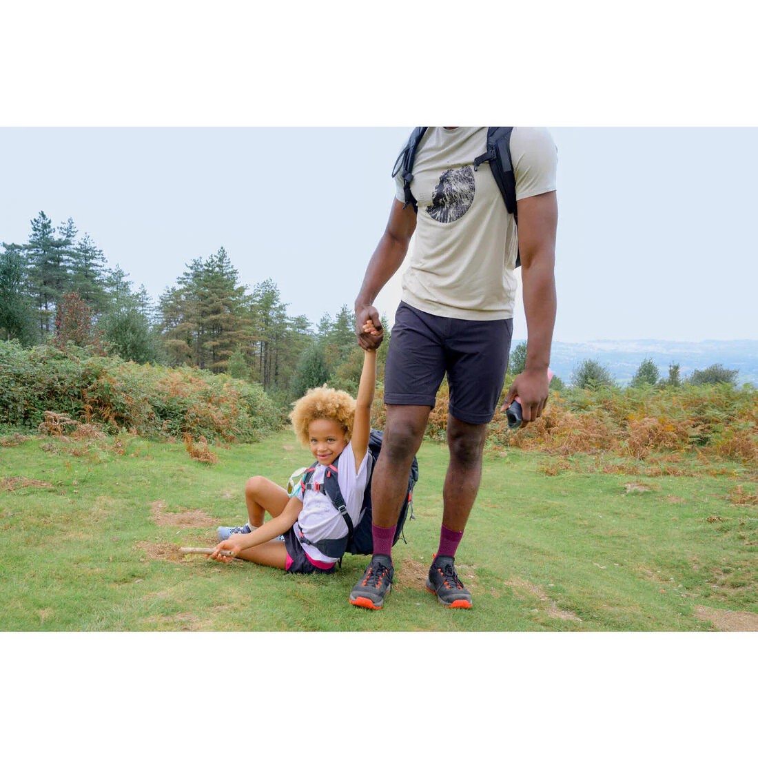 Men's MH500 short-sleeved hiking t-shirt - Image 26