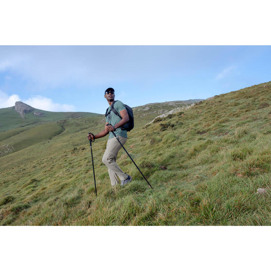Men's MH500 short-sleeved hiking t-shirt - Image 28