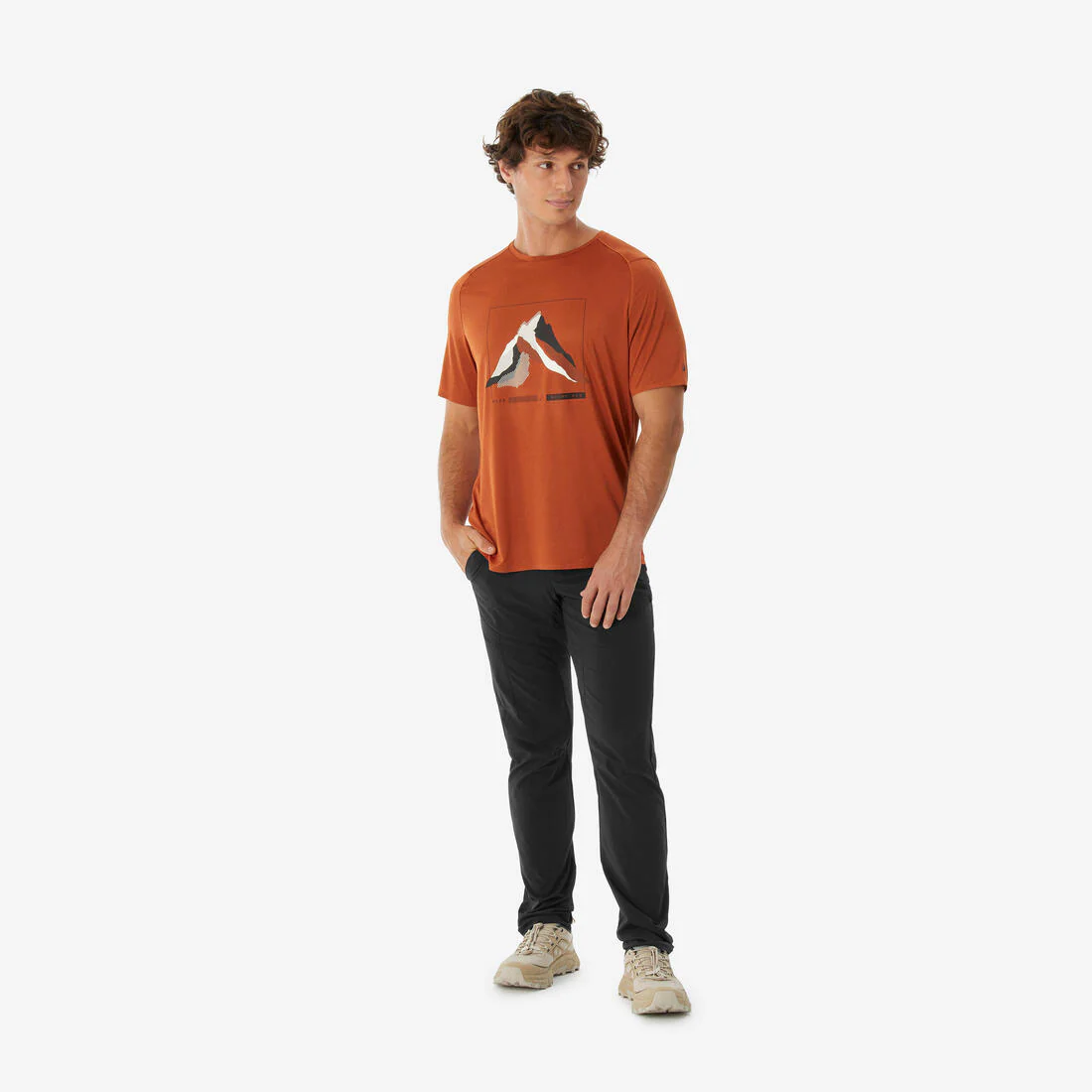 Men's MH500 short-sleeved hiking t-shirt - Image 7