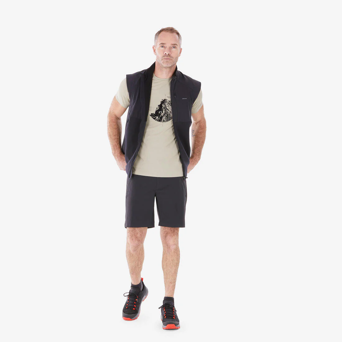 Men's MH500 short-sleeved hiking t-shirt - Image 9
