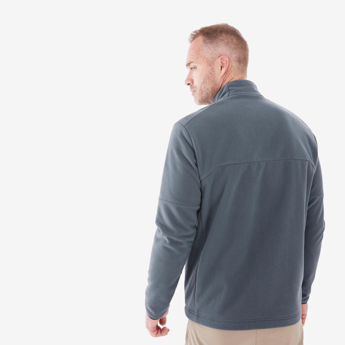 Men’s mountain hiking fleece jacket, MH500 Full Zip - Image 6