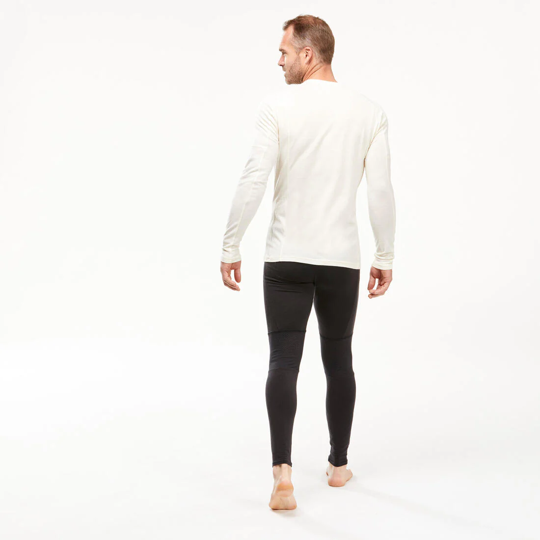 Men's Mountain Trekking Merino Wool Base Layer Tights / Leggings - MT500 - Image 11