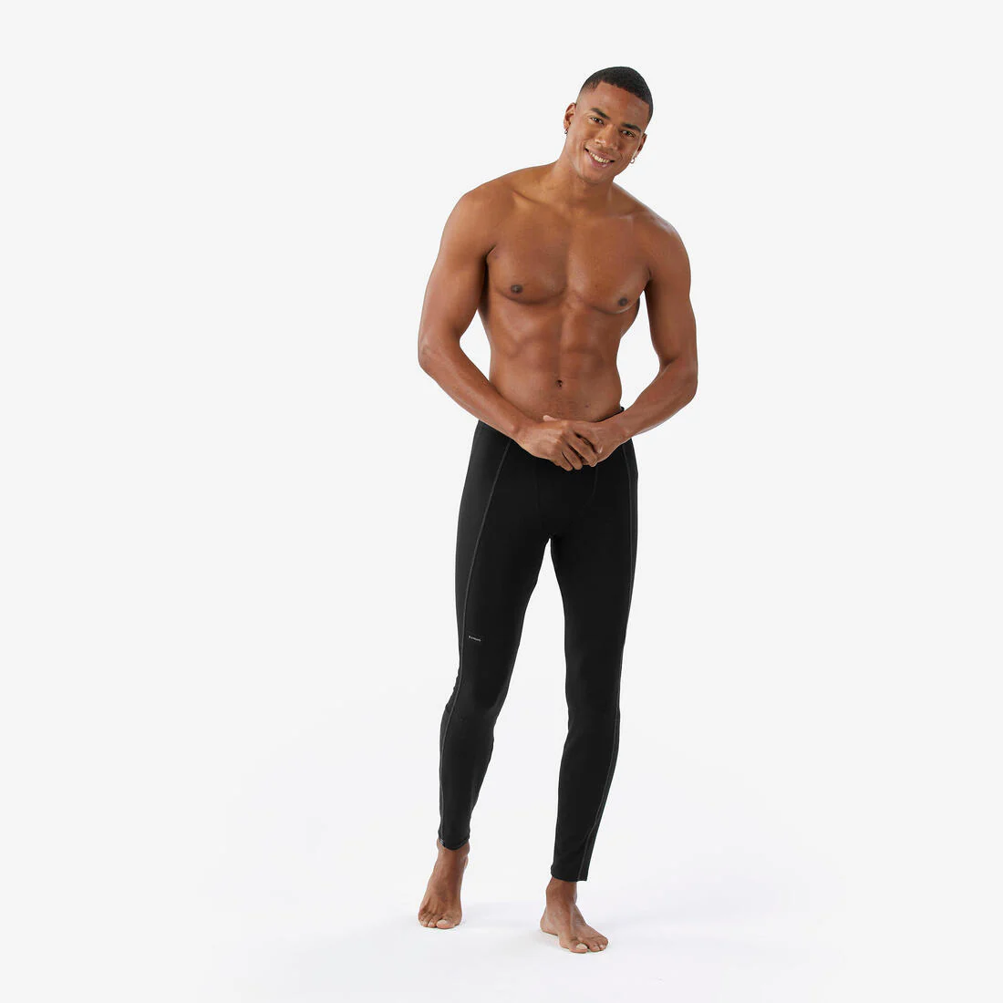 Men's Mountain Trekking Merino Wool Base Layer Tights / Leggings - MT500 - Image 2