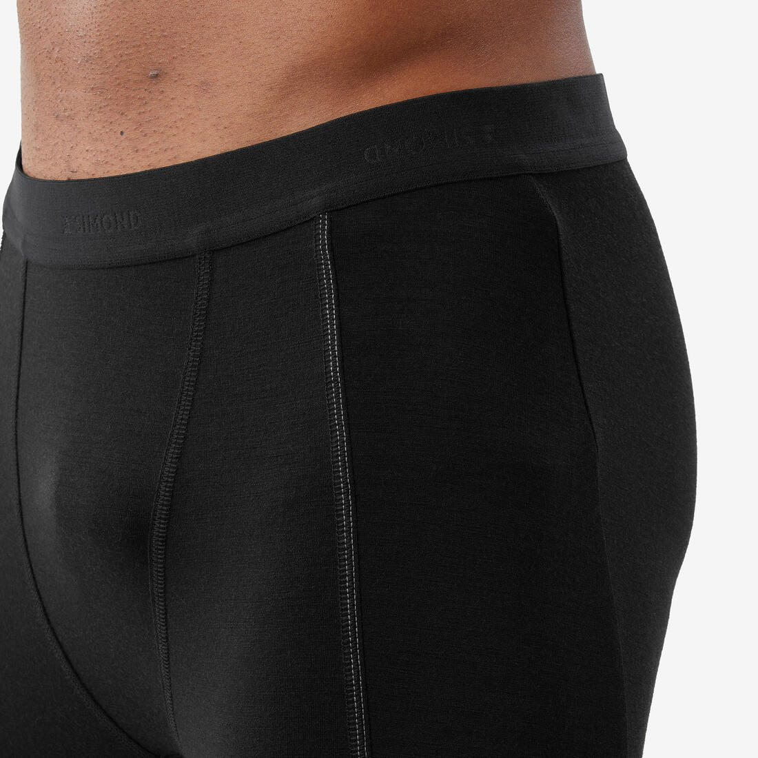 Men's Mountain Trekking Merino Wool Base Layer Tights / Leggings - MT500 - Image 3