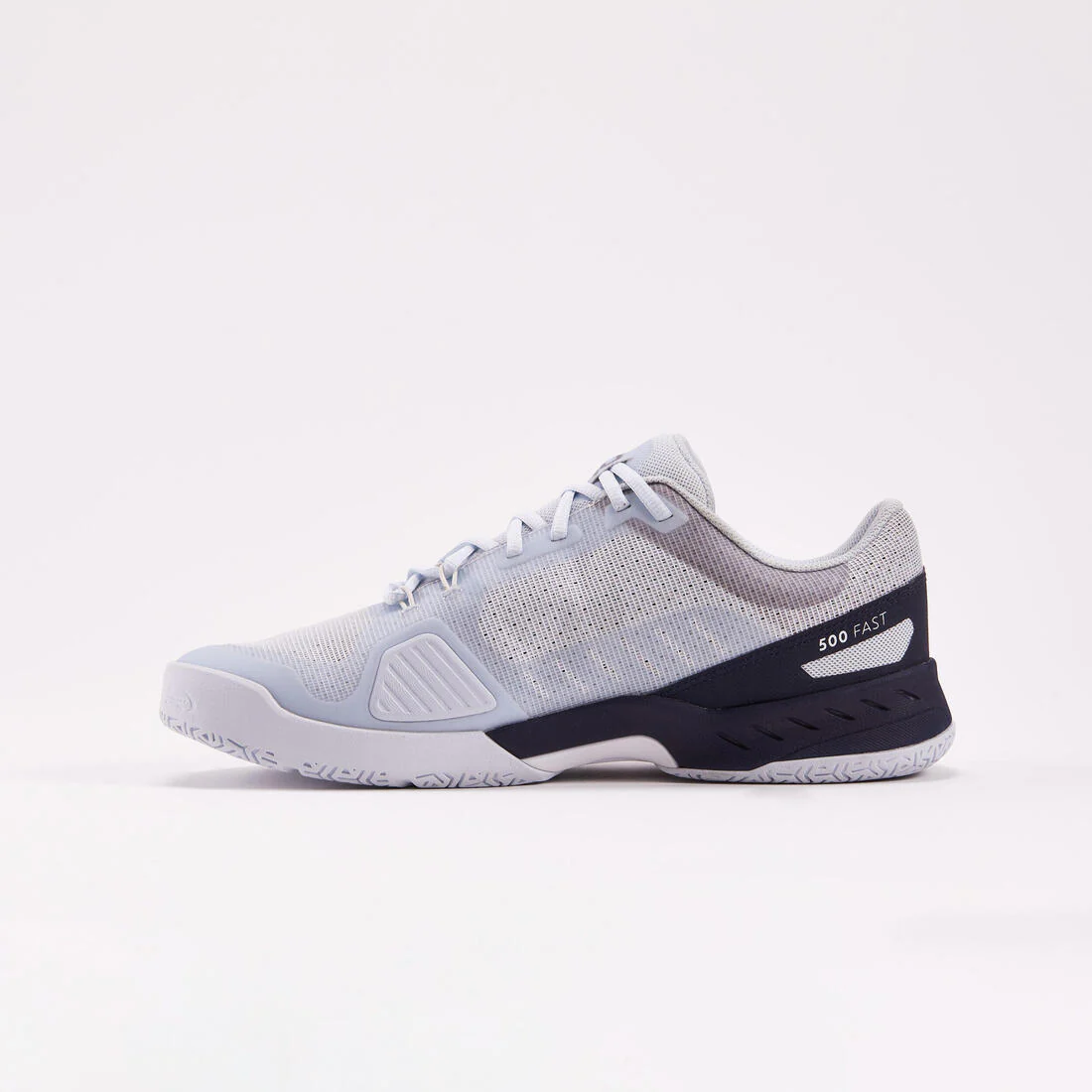 Men's Multicourt Tennis Shoes - Light Grey/Blue - Image 2