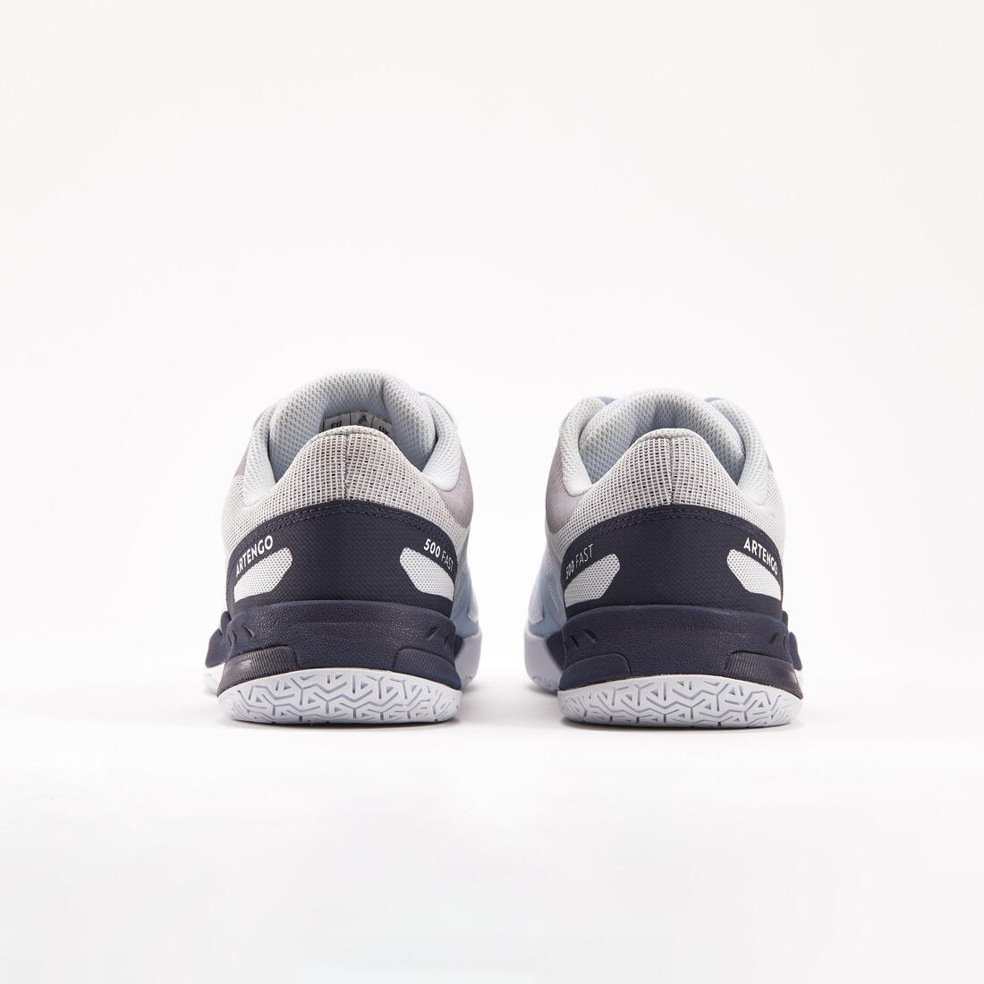 Men's Multicourt Tennis Shoes - Light Grey/Blue - Image 7