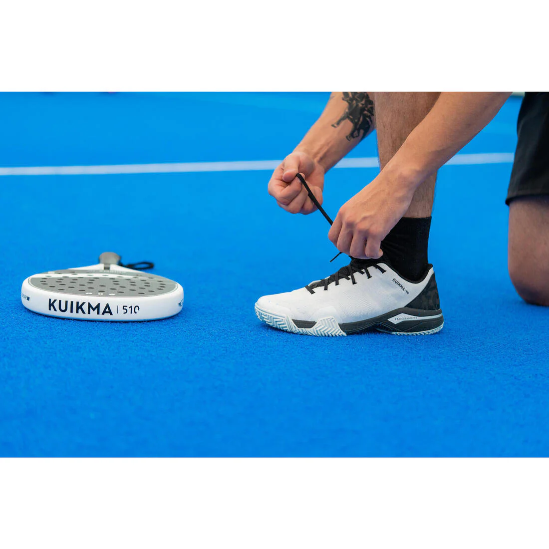 Men's Padel Shoes PS 590 - White - Image 8