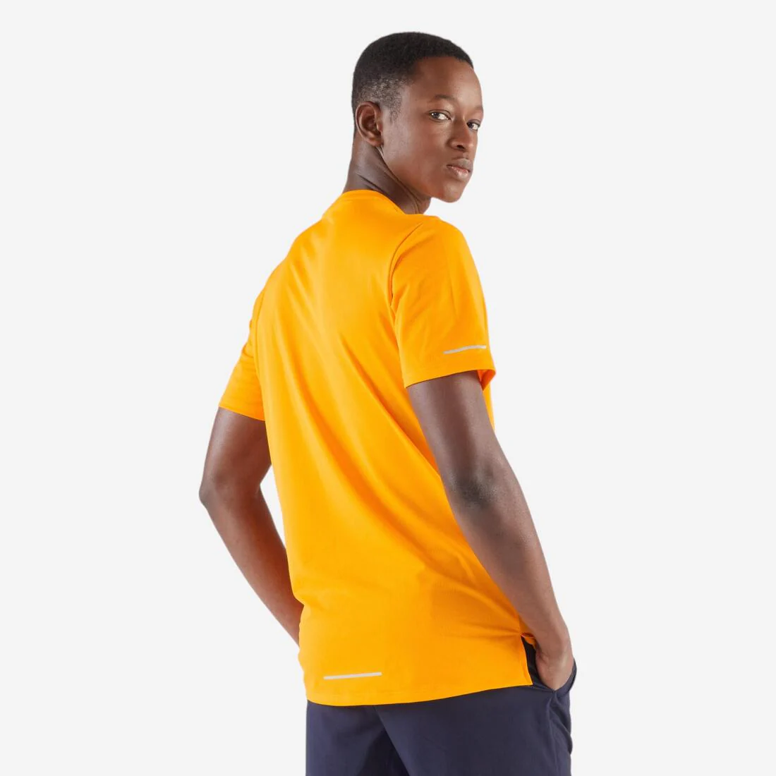 Men's Running Breathable T-shirt KIPRUN Run 500 Dry-yellow lemon - Image 24