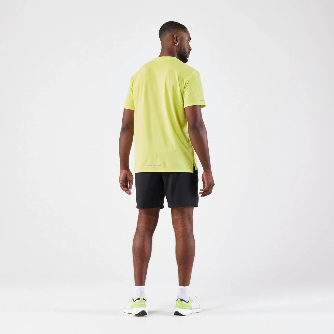 Men's Running Breathable T-shirt KIPRUN Run 500 Dry-yellow lemon - Image 46