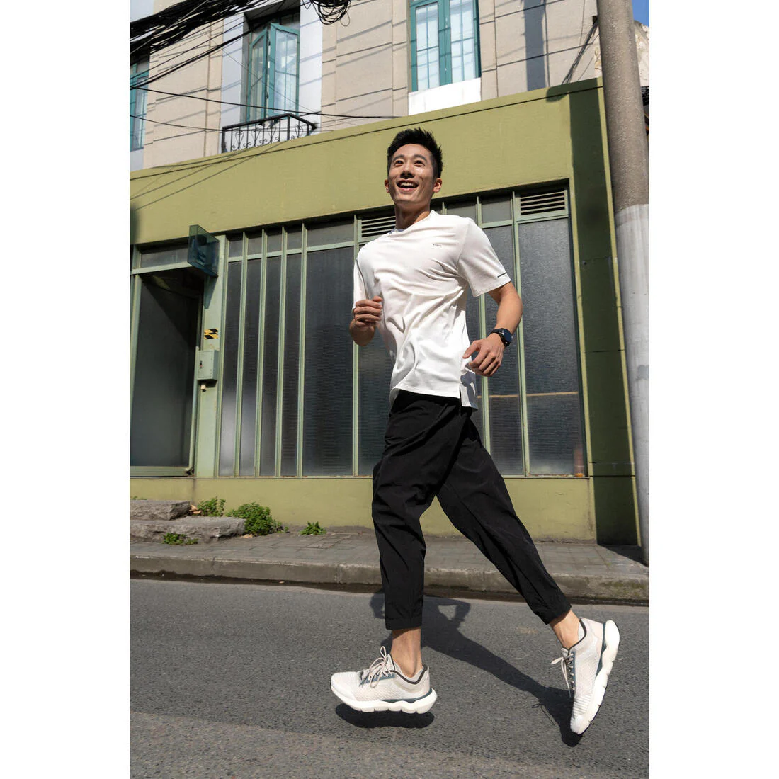 Men's Running Breathable T-shirt KIPRUN Run 500 Dry-yellow lemon - Image 54