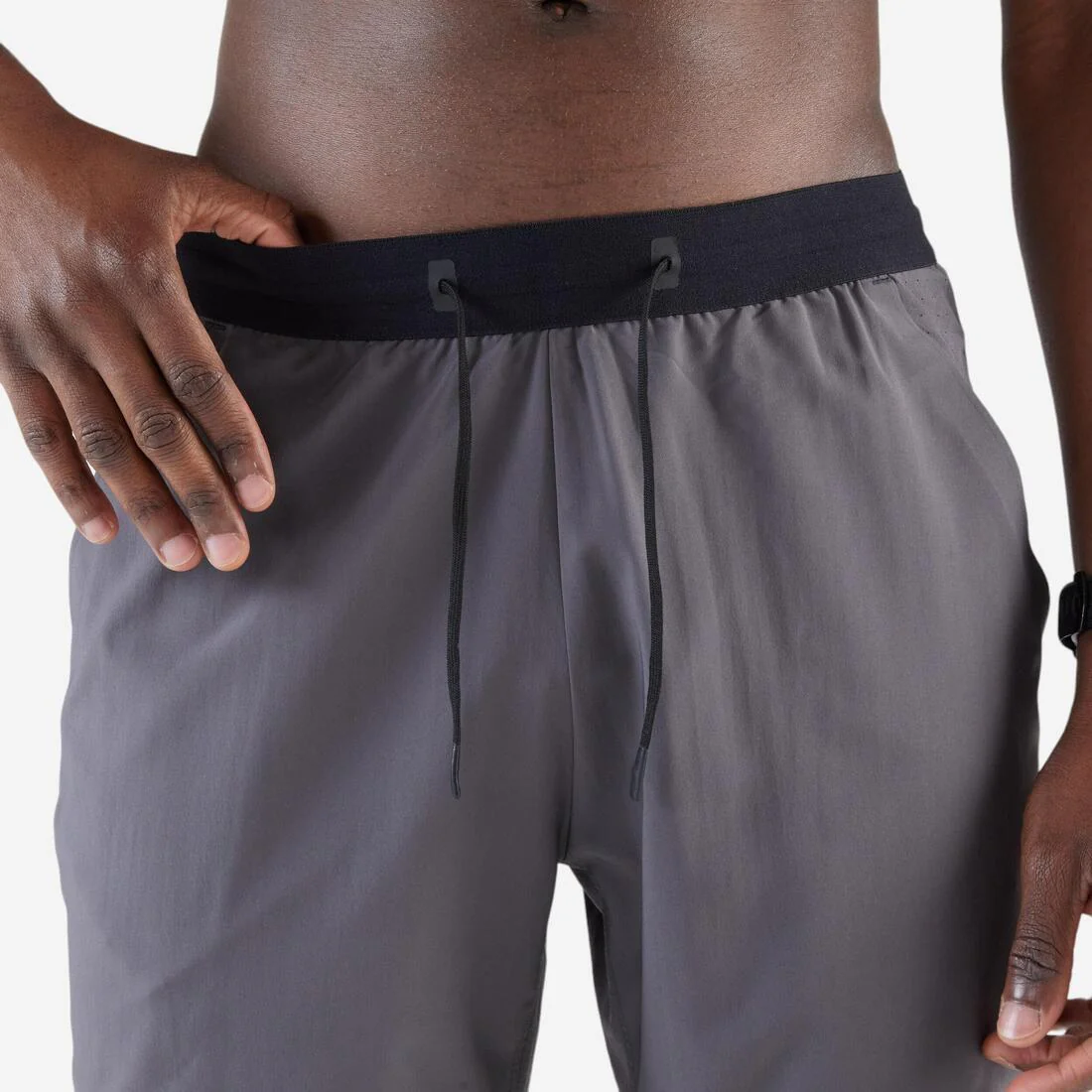 Men's Running Shorts Black - Run 500 Dry - Image 16
