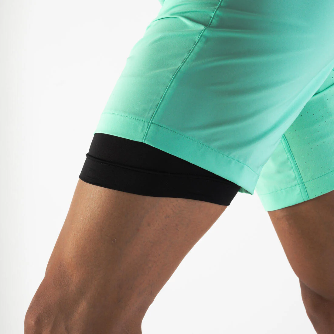 Men's Running Shorts Black - Run 500 Dry - Image 26