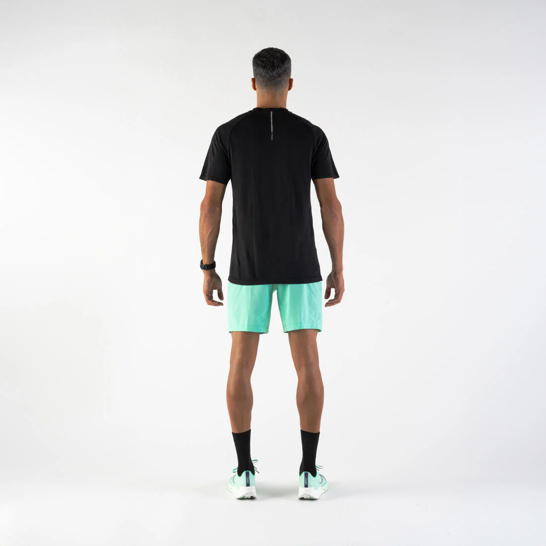 Men's Running Shorts Black - Run 500 Dry - Image 29