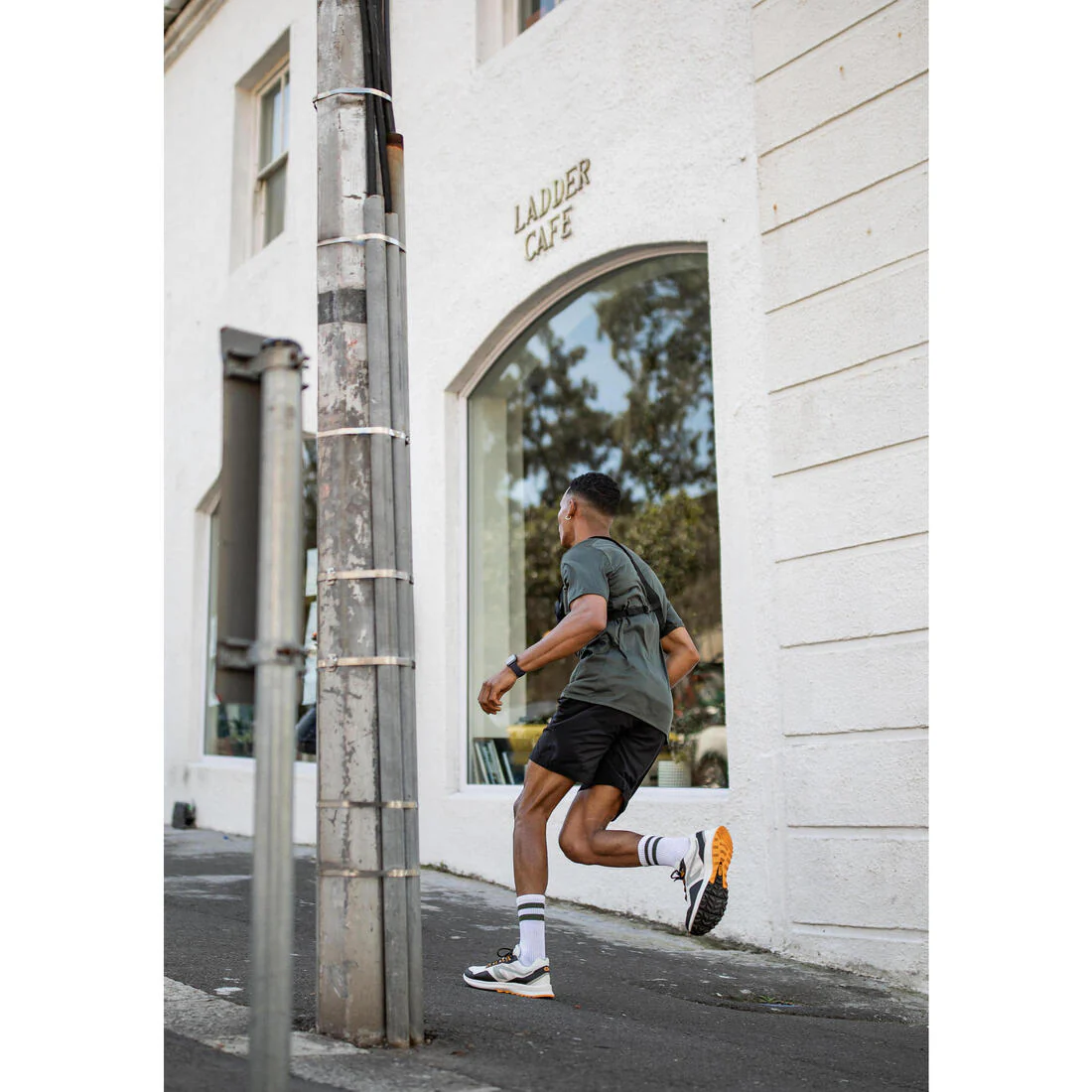 Men's Running Shorts Black - Run 500 Dry - Image 39