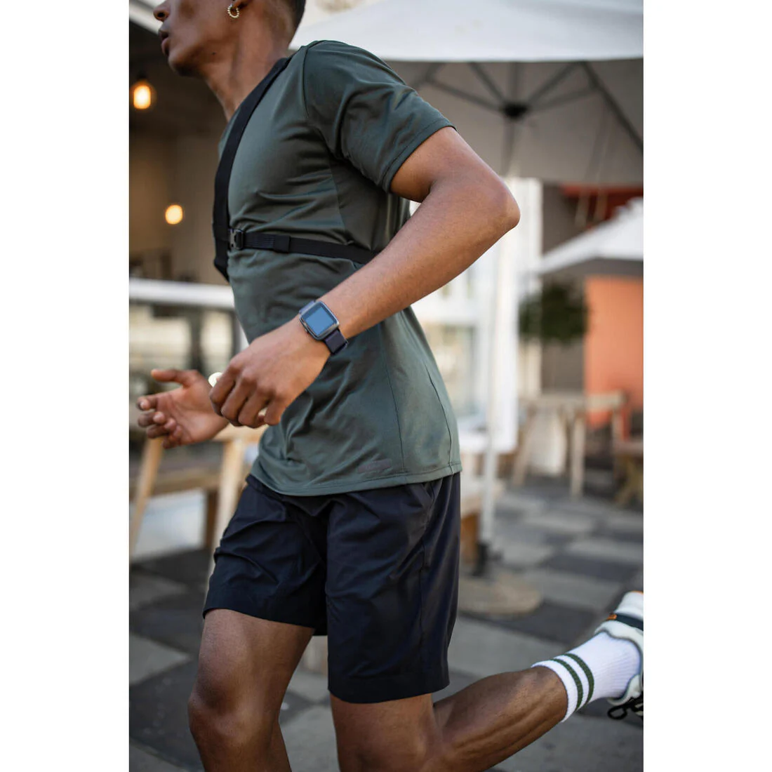 Men's Running Shorts Black - Run 500 Dry - Image 40