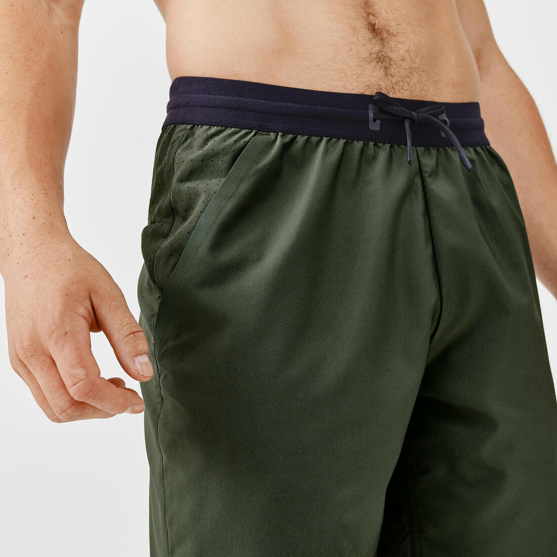 Men's Running Shorts Black - Run 500 Dry - Image 5