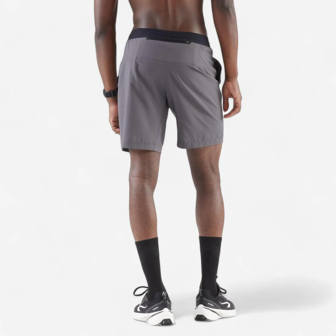 Men's Running Shorts Black - Run 500 Dry - Image 6