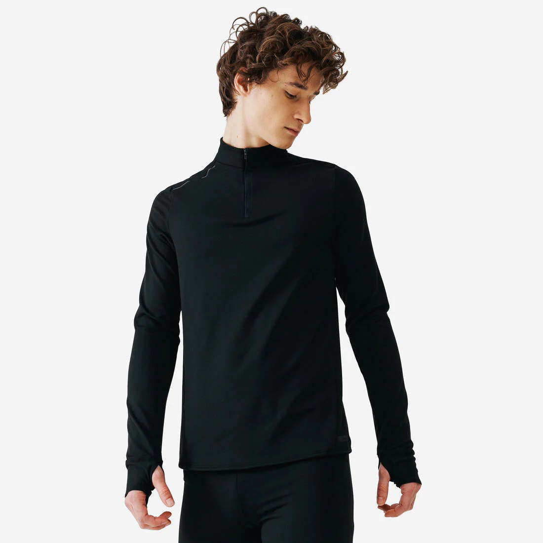 Men's Running T-Shirt With Long Sleeves - Image 2