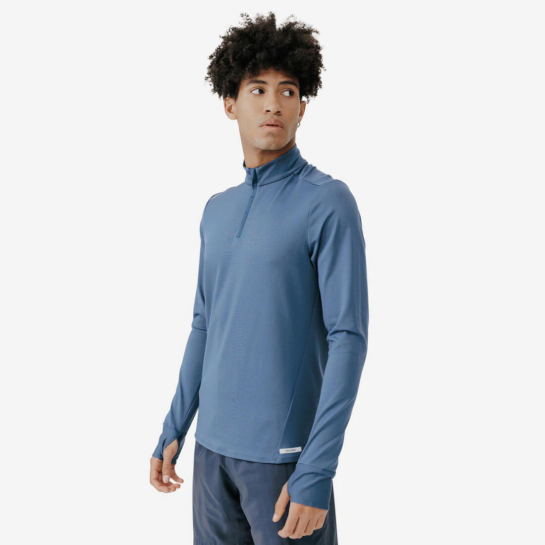 Men's Running T-Shirt With Long Sleeves - Image 3