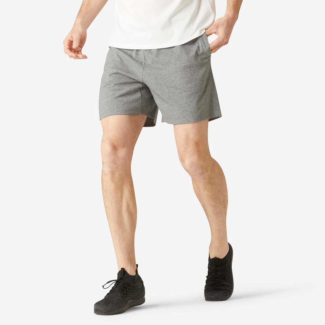 Men's Short Fitness Shorts 100 - Image 2