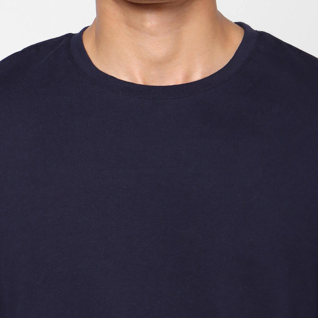 Men's Short-Sleeved Straight-Cut Crew Neck Cotton Fitness T-Shirt 500 Garnet - Image 20