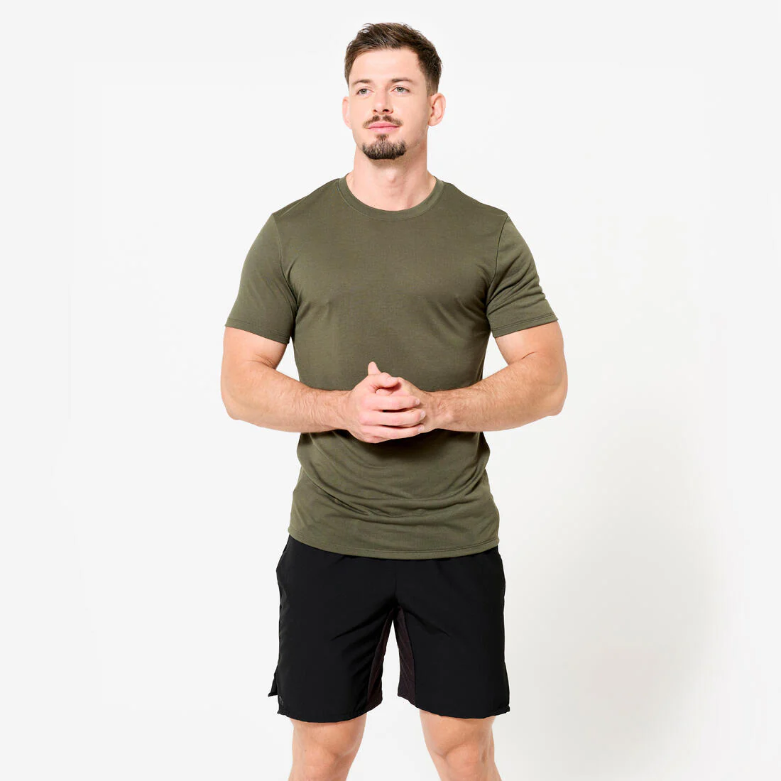 Men's Slim-Fit Breathable Cross Training T-Shirt