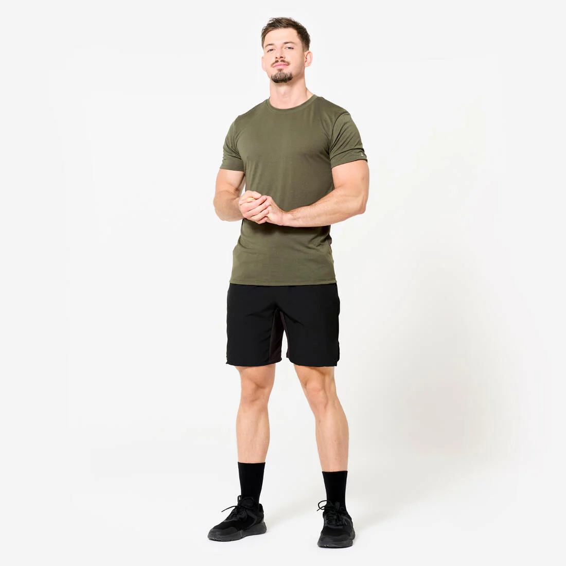 Men's Slim-Fit Breathable Cross Training T-Shirt - Image 3