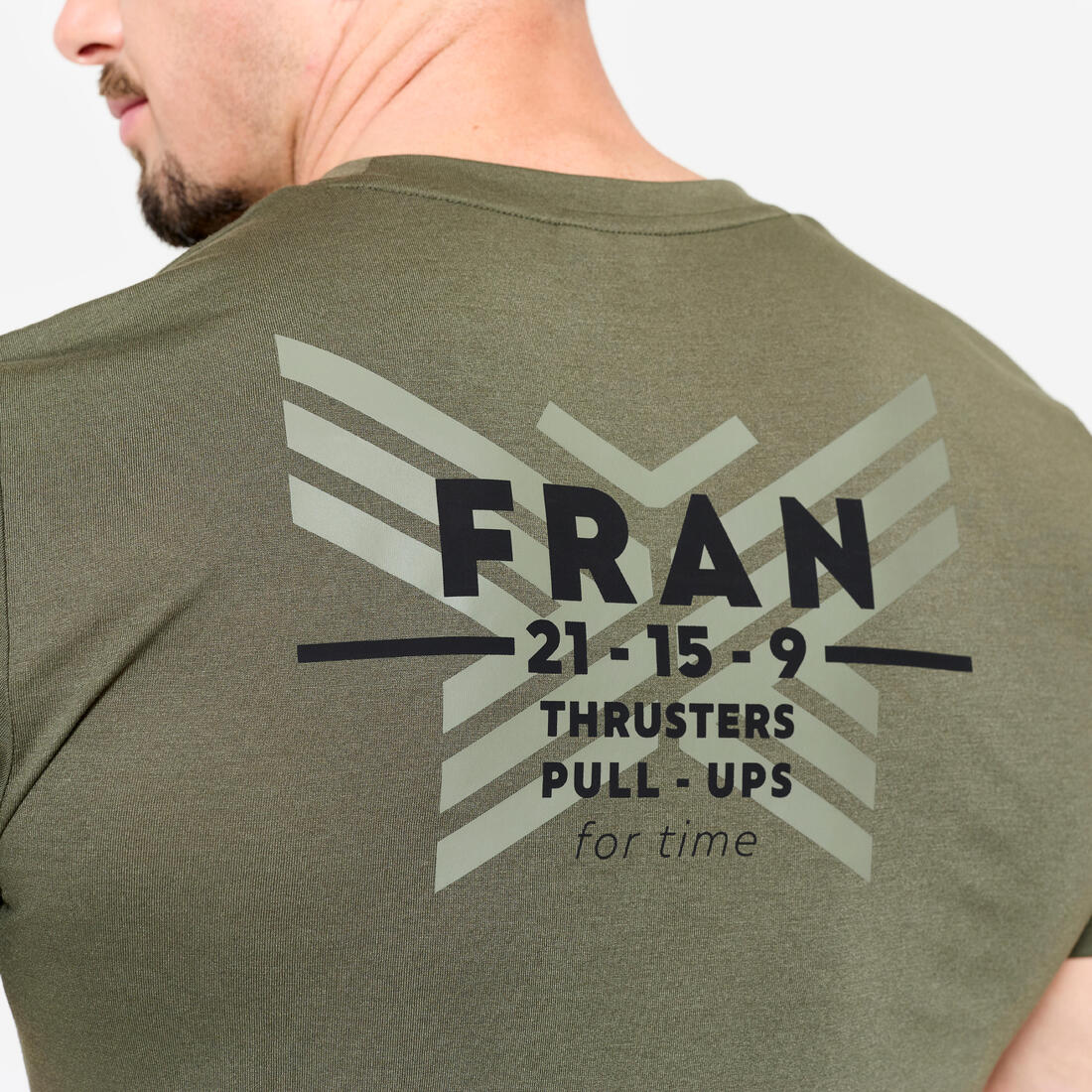 Men's Slim-Fit Breathable Cross Training T-Shirt - Image 6