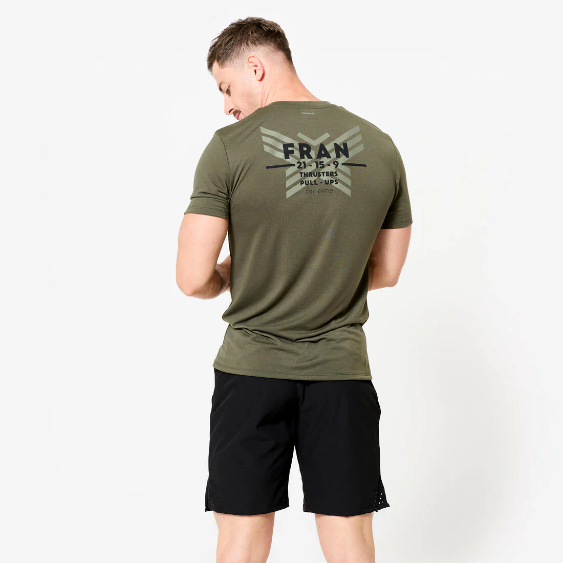 Men's Slim-Fit Breathable Cross Training T-Shirt - Image 7