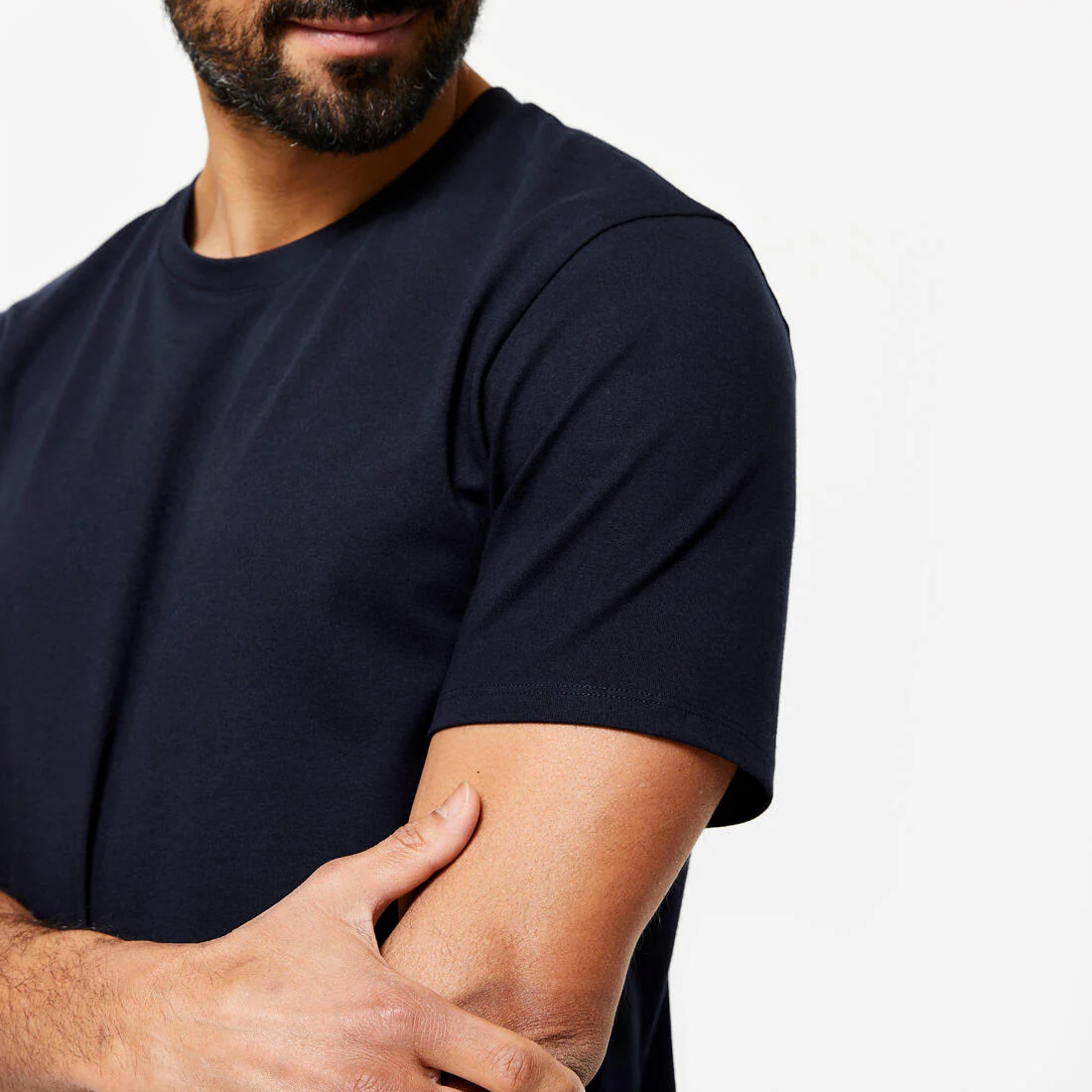 Men's Slim-Fit Fitness T-Shirt 500 - Image 21