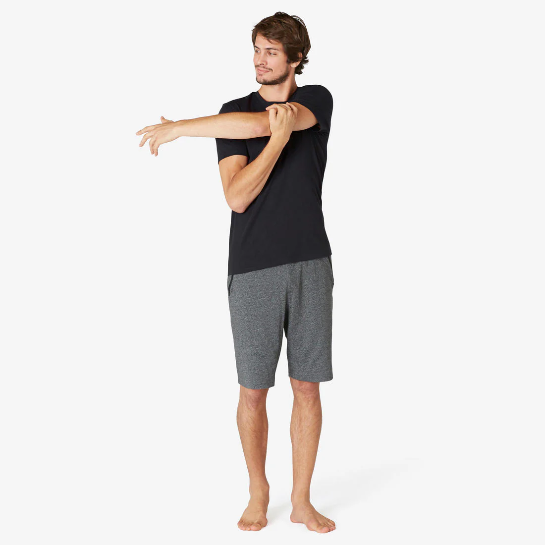 Men's Slim-Fit Fitness T-Shirt 500 - Image 39