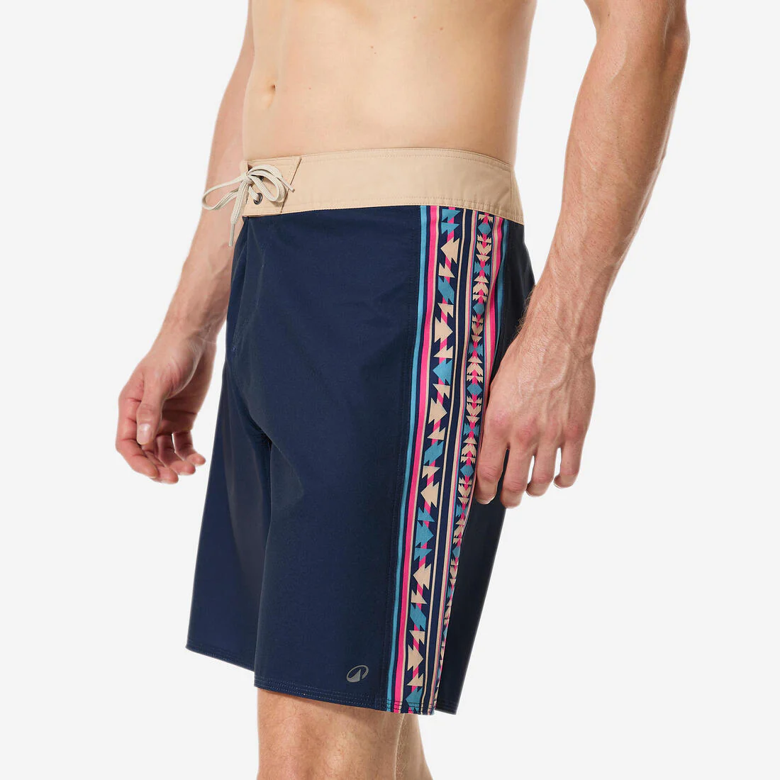 Men’s surfing boardshorts long swim shorts 19”, 500 Arch alex - Image 16