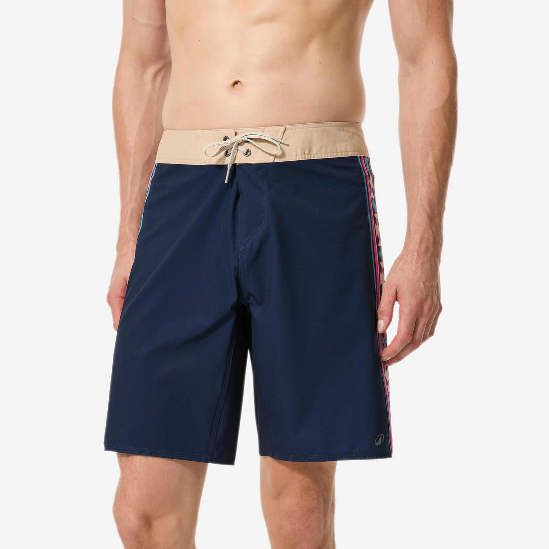 Men’s surfing boardshorts long swim shorts 19”, 500 Arch alex - Image 2
