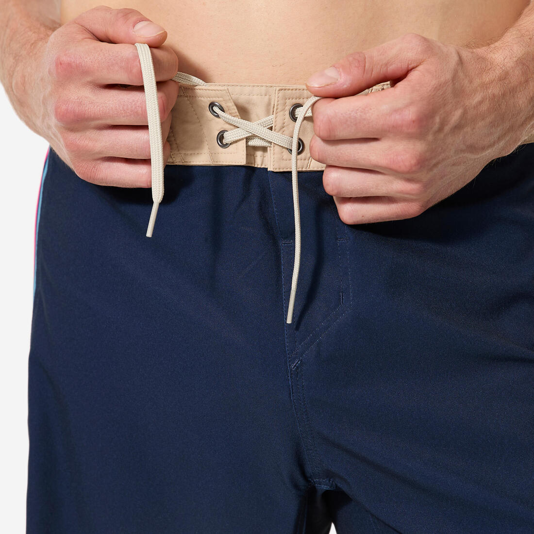 Men’s surfing boardshorts long swim shorts 19”, 500 Arch alex - Image 20