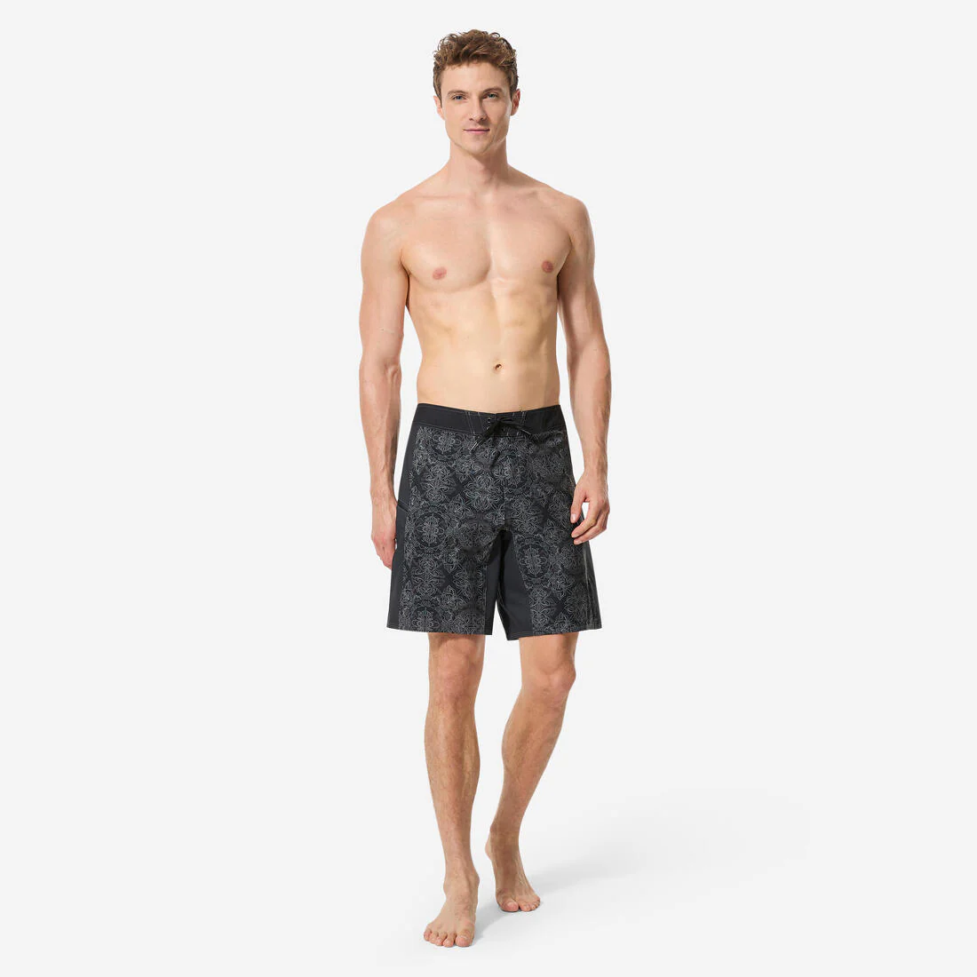 Men’s surfing boardshorts long swim shorts 19”, 500 Arch alex - Image 8