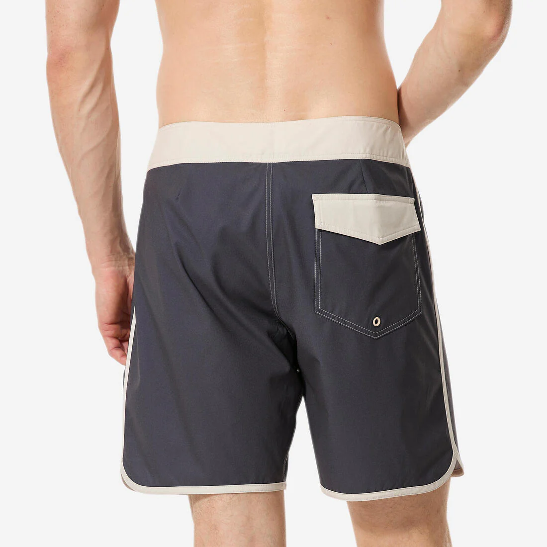 Men’s surfing boardshorts mid-length surf shorts 18”, 500 Marin - Image 24