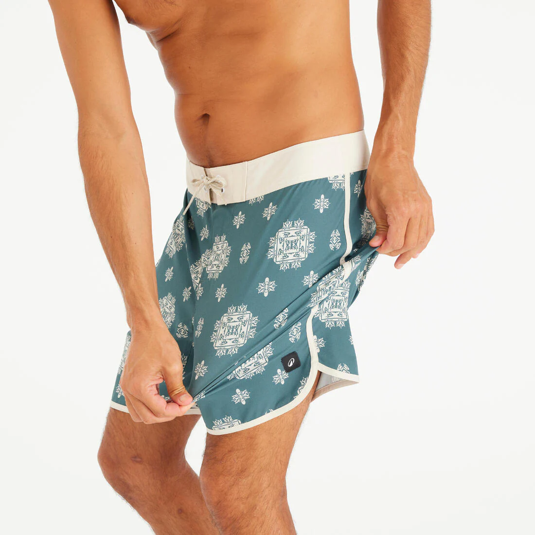 Men’s surfing boardshorts mid-length surf shorts 18”, 500 Marin - Image 28