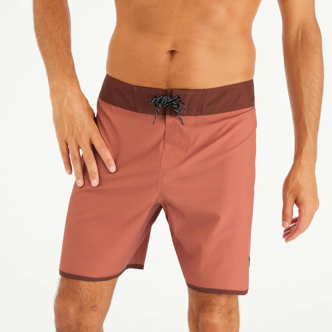 Men’s surfing boardshorts mid-length surf shorts 18”, 500 Marin - Image 3