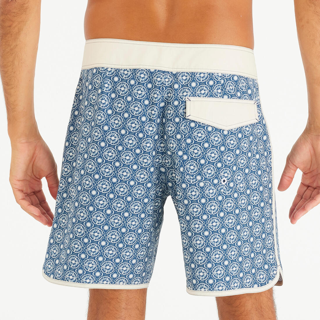 Men’s surfing boardshorts mid-length surf shorts 18”, 500 Marin - Image 34