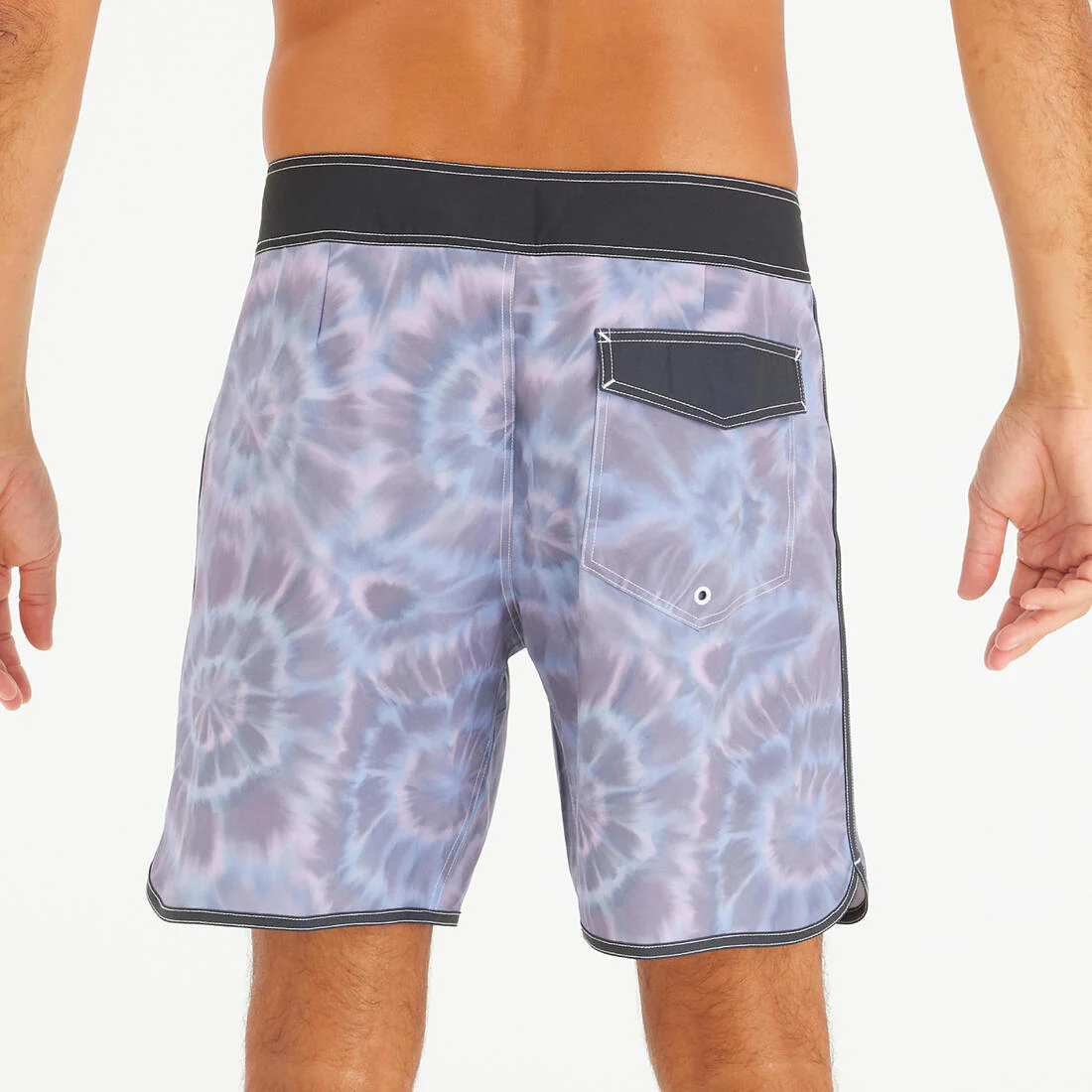 Men’s surfing boardshorts mid-length surf shorts 18”, 500 Marin - Image 38