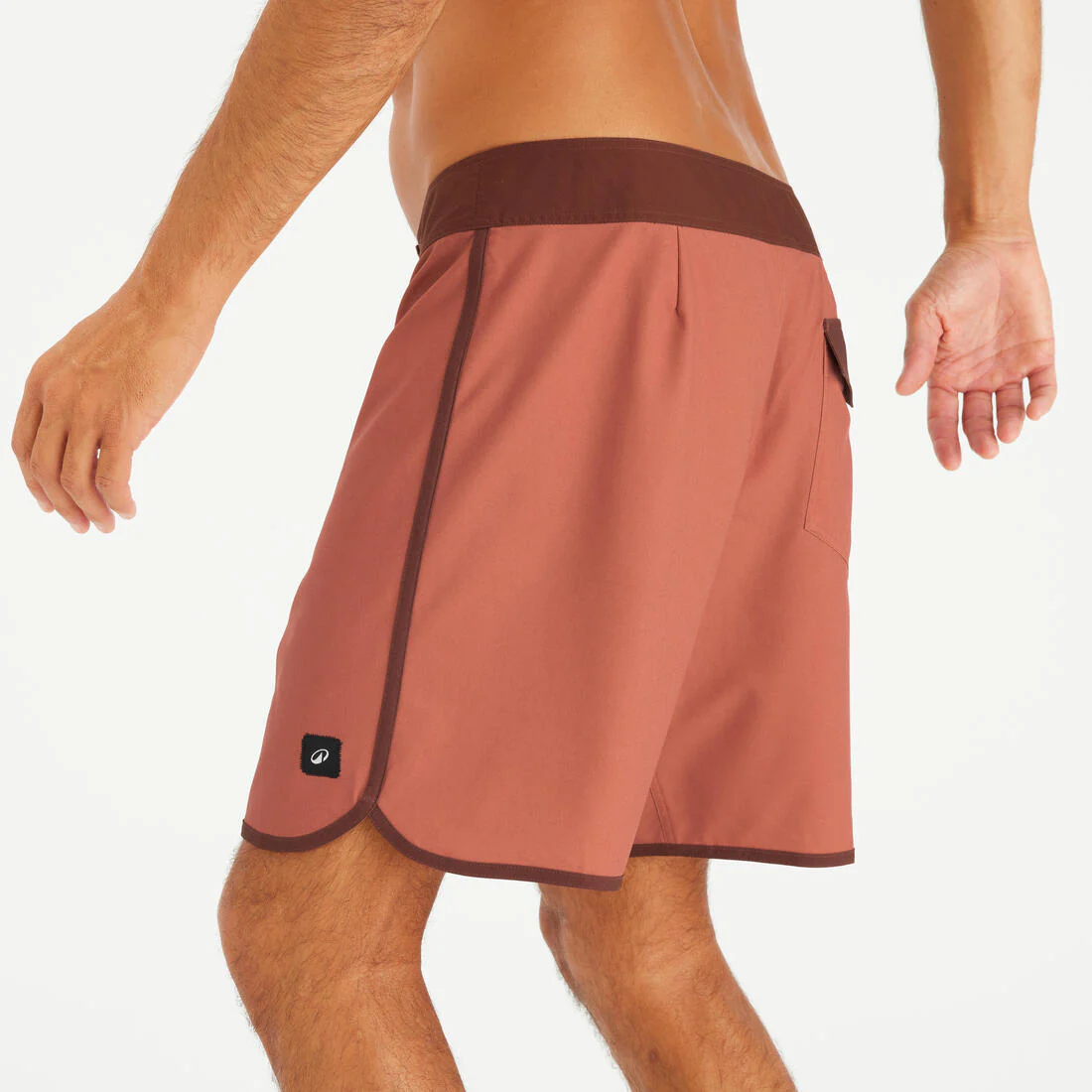Men’s surfing boardshorts mid-length surf shorts 18”, 500 Marin - Image 43