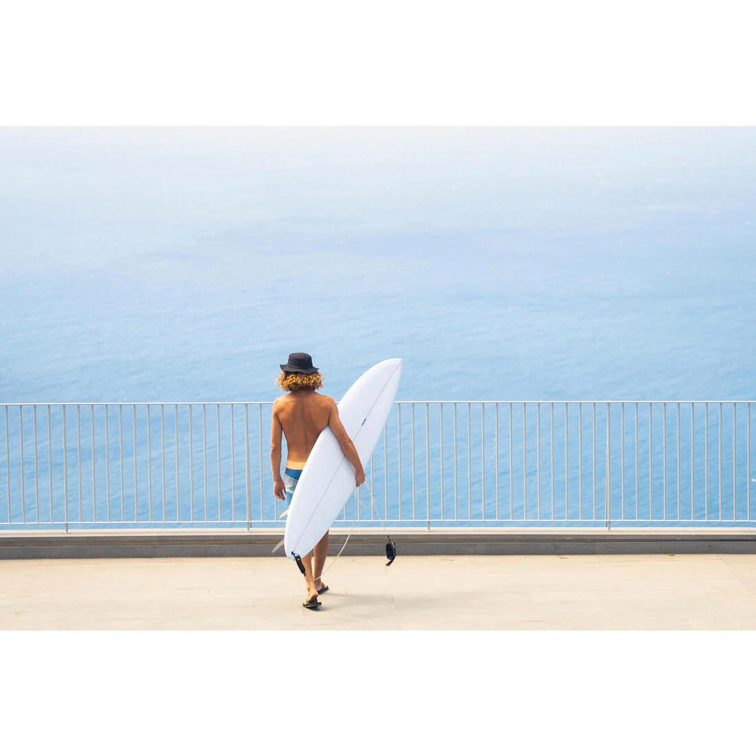 Men’s surfing boardshorts mid-length surf shorts 18”, 500 Marin - Image 47