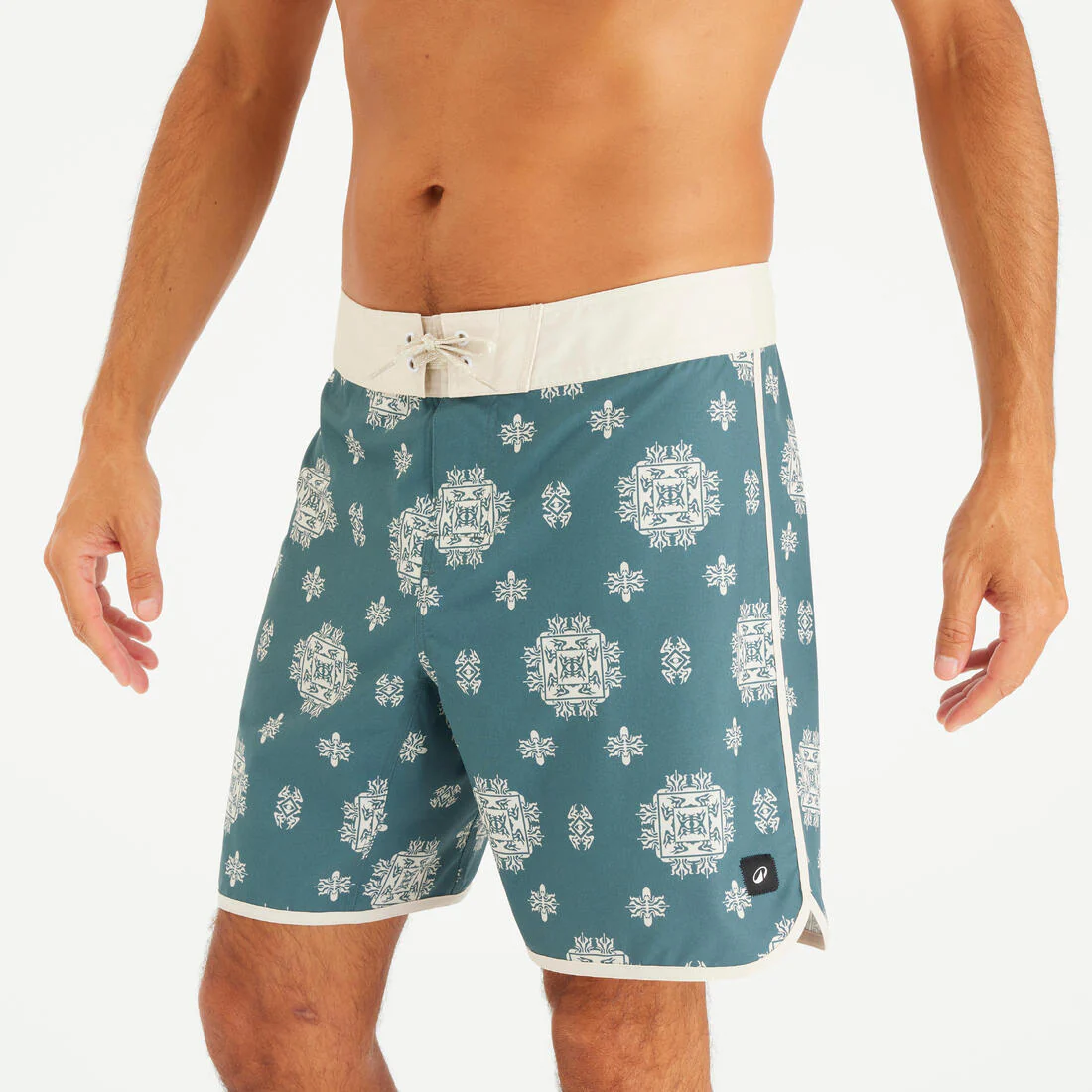 Men’s surfing boardshorts mid-length surf shorts 18”, 500 Marin - Image 6