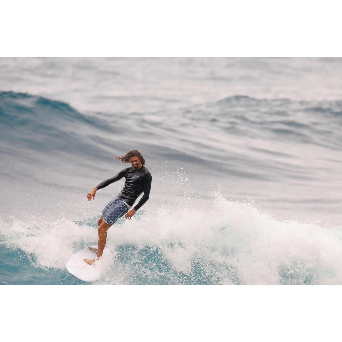 Men’s surfing boardshorts mid-length surf shorts 18”, 500 Marin - Image 71