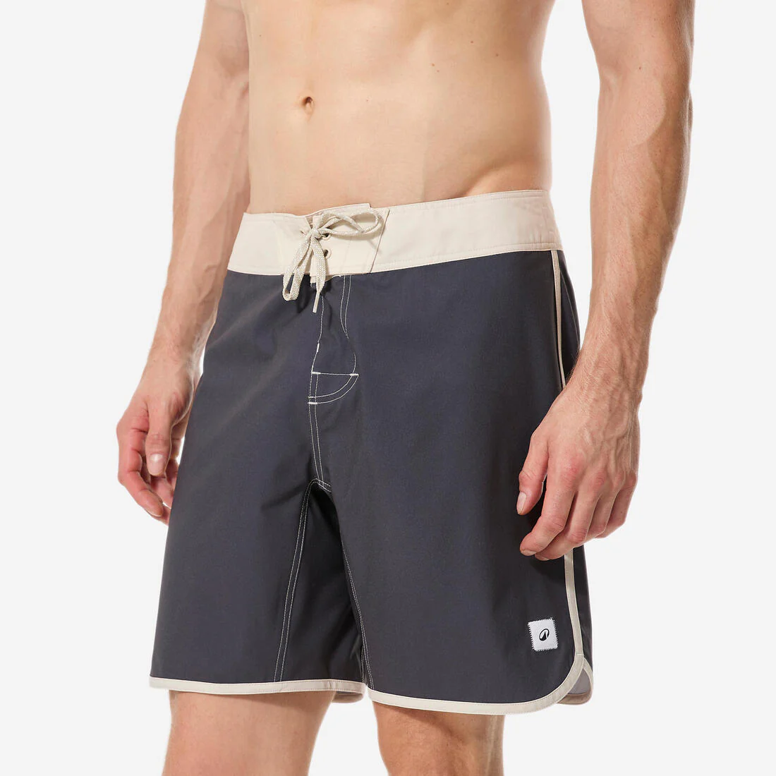 Men’s surfing boardshorts mid-length surf shorts 18”, 500 Marin - Image 8
