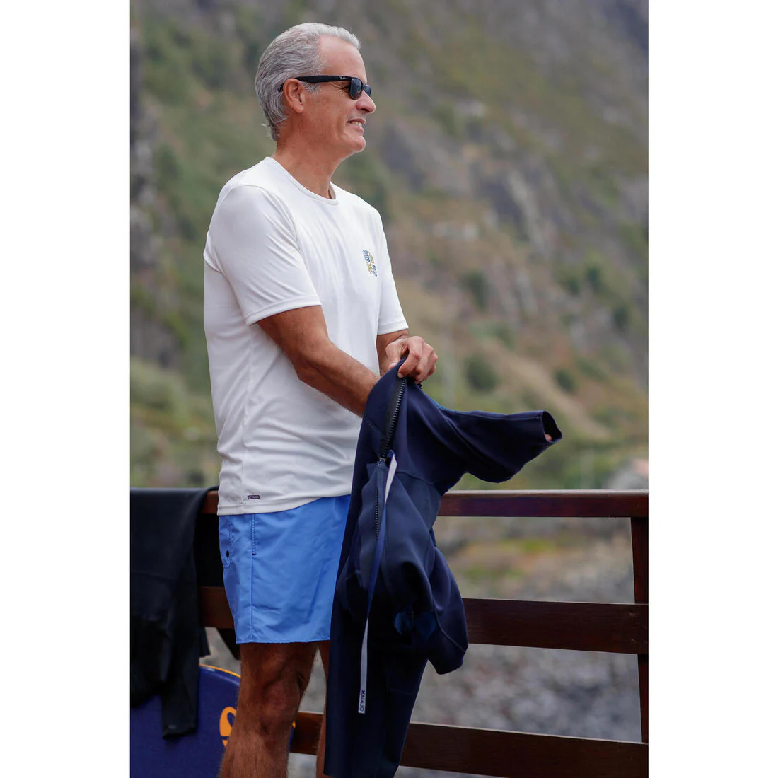Men’s surfing boardshorts swim shorts, Hendaia pockets - Image 29