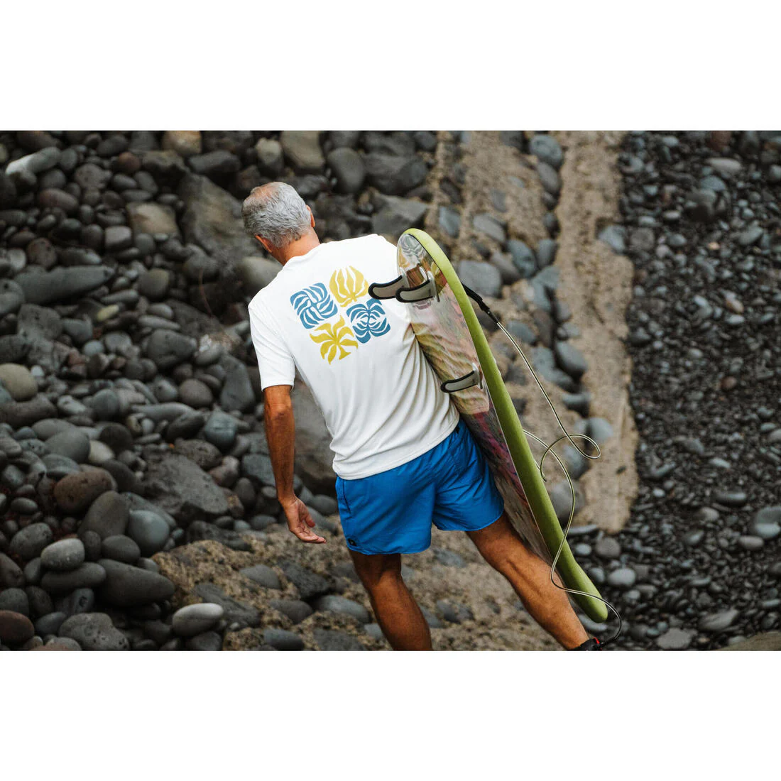 Men’s surfing boardshorts swim shorts, Hendaia pockets - Image 34