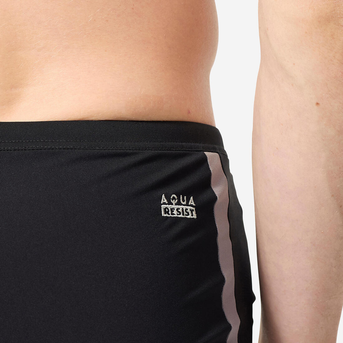 Men’s Swim Trunks, Negombo black yellow - Image 5