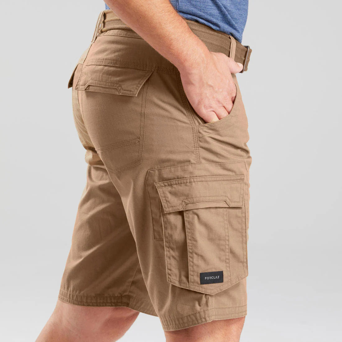 Men's Travel Trekking Cargo Shorts - TRAVEL 500 - Image 10
